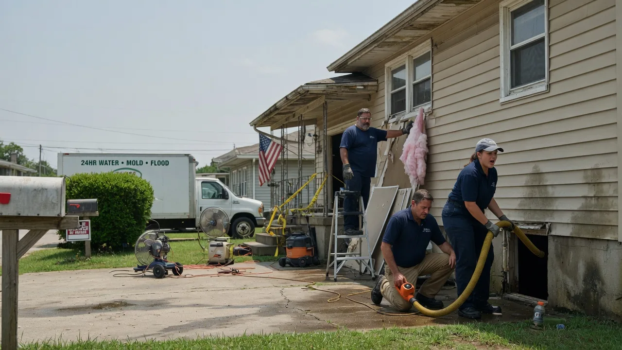 Water Damage Repair in Douglass, TX near me